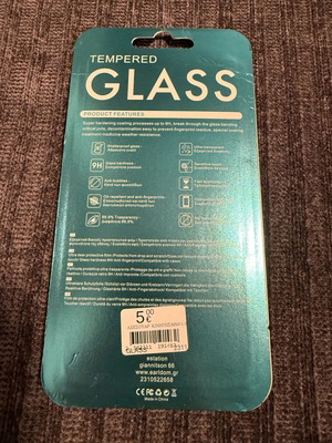 Τζαμάκι προστασίας οθόνης Redmi Note 10Pro καινούργιο, tempered glass