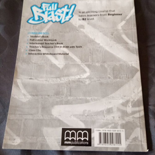 Full Blast Companion English book like new