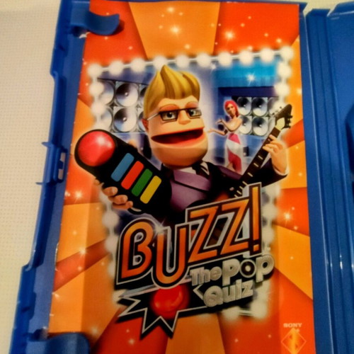 Buzz! The Pop Quiz PS2 used with manual