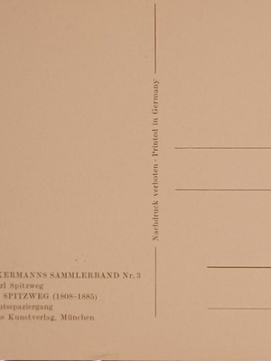 Spitzweg 4506 postcard new