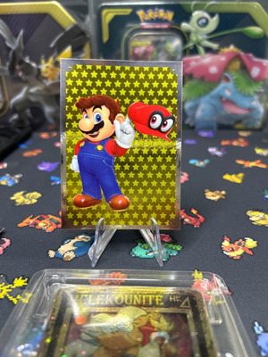 Super Mario Panini αυτοκόλλητο αριθμός 99 holographic σε άριστη κατάσταση