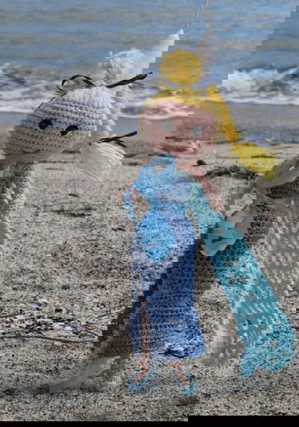 πλεκτή χειροποίητη κούκλα frozen