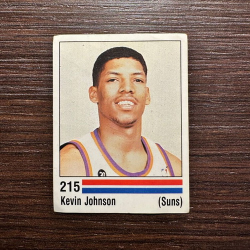 Kevin Johnson Panini Basket NBA 1988/89 vintage sticker used #215
