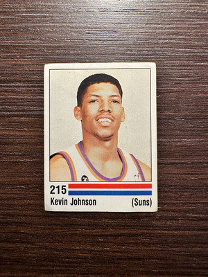 Kevin Johnson Panini Basket NBA 1988/89 vintage sticker used #215