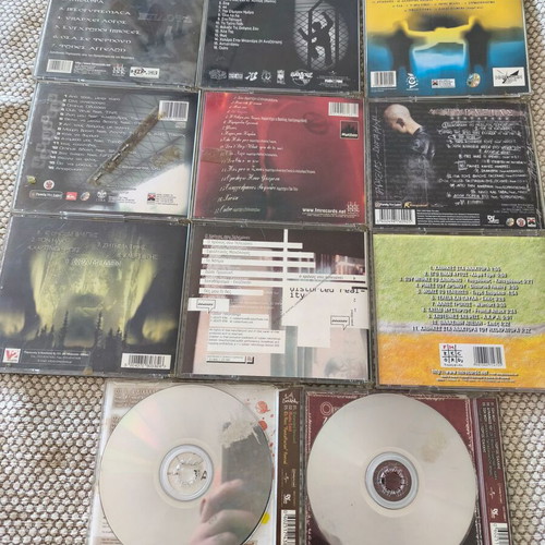 Greek Hip Hop CDs used, collection
