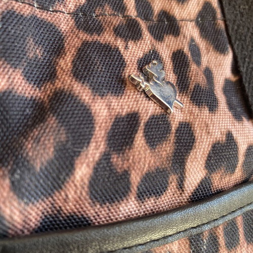 SugarFree crossbody bag like new, black and brown