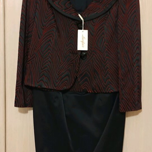 Lucifair dress and jacket set new, black and red