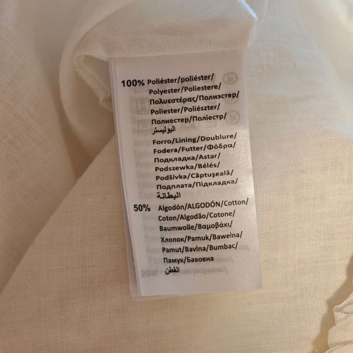 Mayoral dress for 12-year-old girl, white with 3D floral design
