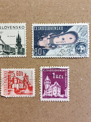 47 Stamps from Eastern Europe, Soviet Union and Balkans, 1955-1970s