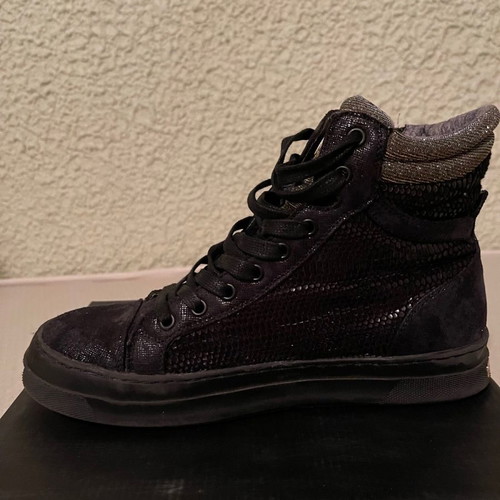 Replay sneaker boot size 41 used, black, comfortable