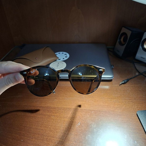 Ray Ban RB2180 710/83 tortoise sunglasses with polarised lenses