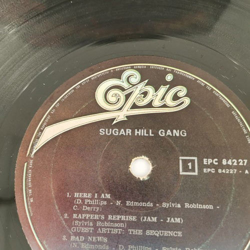 Sugarhill Gang vinyl record used