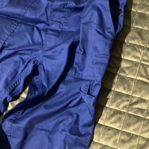 Work overalls unused, thin fabric, no44, cotton/polyester