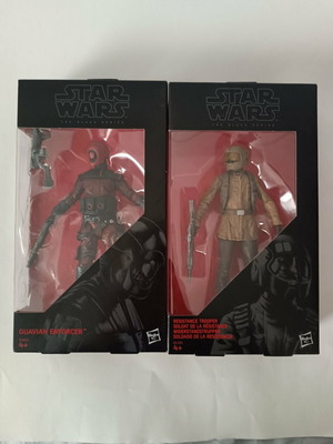 Star Wars Black Series figures like new, set of 2