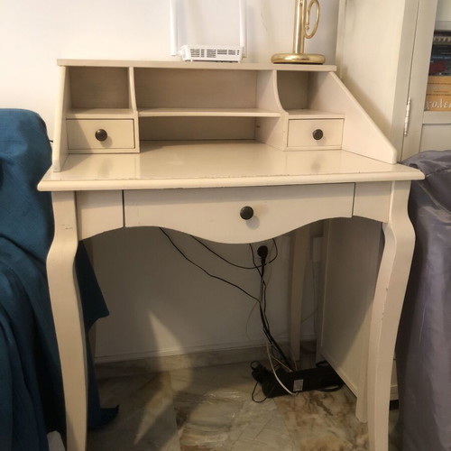 Secretaire desk beige, like new