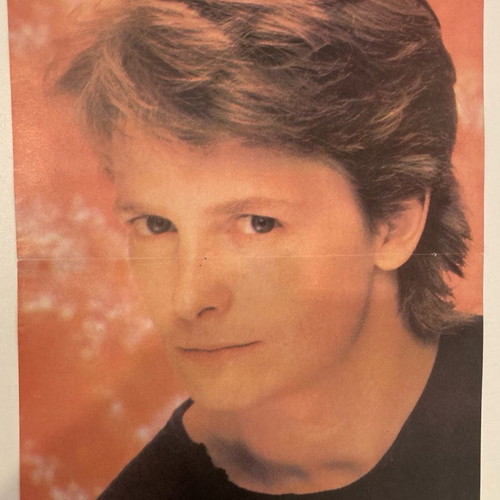 A-ha - Michael J Fox Poster insert from Manina magazine In good condition Price 5 Euro