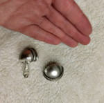 Clip-on earrings new