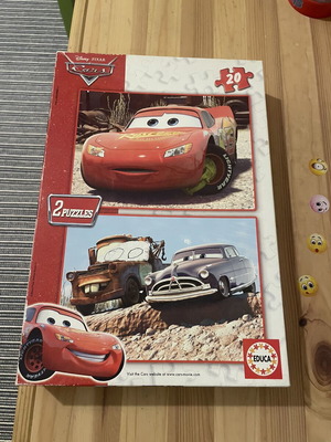 Children's puzzle, 2 pieces, Disney Cars