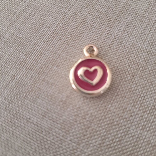 Necklace motifs like new, set of 6 silver