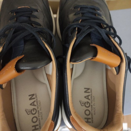 Hogan H601 sneaker low like new, size 45, black and brown
