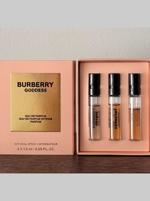 Burberry Goddess Complete Trilogy Discovery Set new, 3 x 1.5ml tester vials