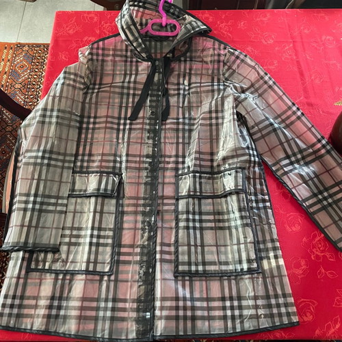 Women's checked raincoat one size from London