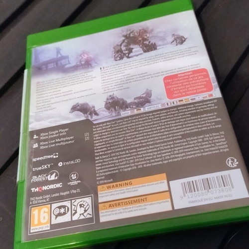 Fade to Silence Xbox game like new