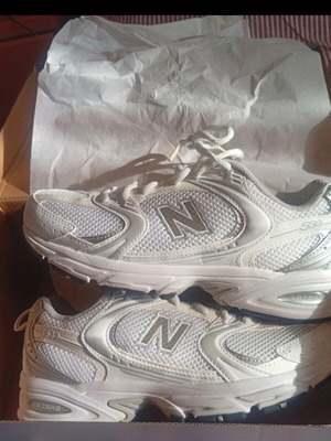 New Balance athletic shoes new, white, size 38