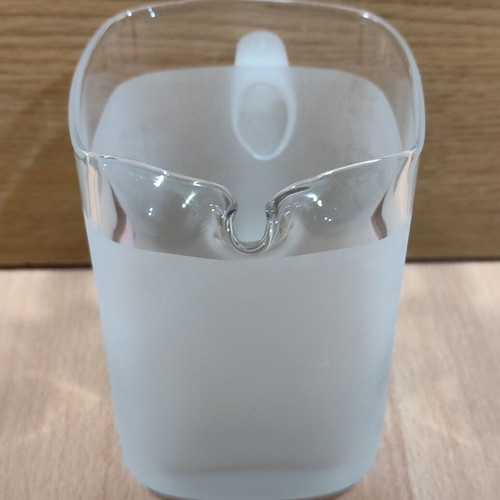 Gilbey's Dry Gin old promotional glass pitcher used