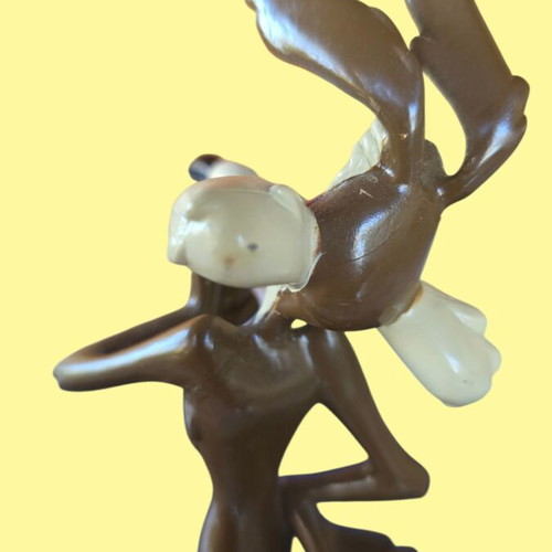 Wile E. Coyote collectible figure Looney Tunes DeAgostini like new