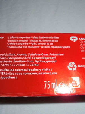 Colgate Max White Optic toothpaste 75 ml new