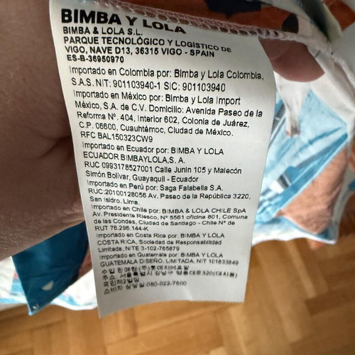 Bimba Y Lola oversize women's shirt like new, S-M, multicolor