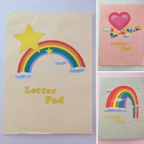 Letter pads new, set of 3