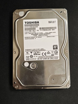Σκληρός δίσκος Toshiba DT01ACA100 1TB