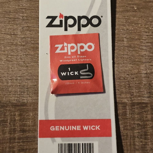 Zippo lighter fluid, flints, cotton and wick set