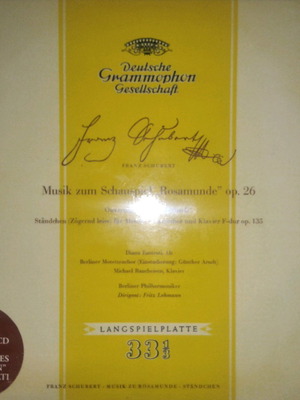 Franz Schubert Music Zum Schauspiel "Rosamunde" CD used, classical