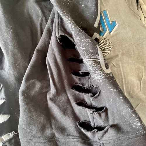 L.A Dolls medium cropped distressed style sweatshirt, perfect condition