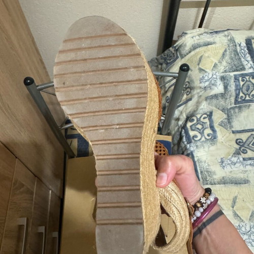 Attrattivo platforms like new, brown, size 40