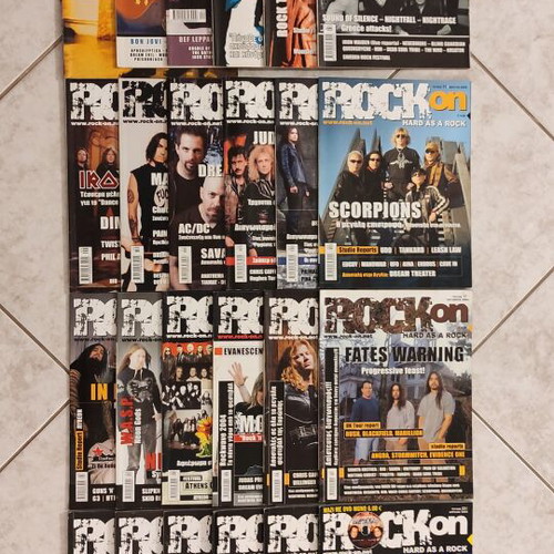 Rock On magazine complete collection 24 issues like new