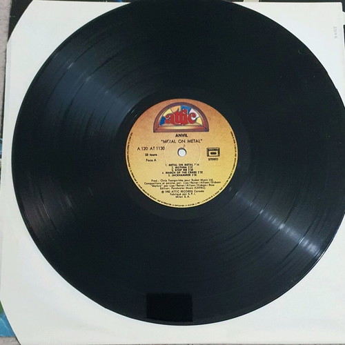 Anvil Metal on Metal vinyl like new