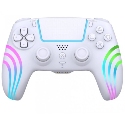 Deep Explorer Wireless Controller White for PS4, PS3, PC new