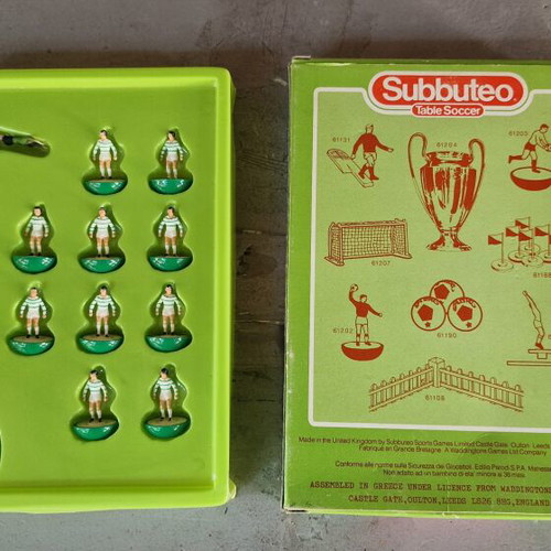 Subbuteo Celtic team ref 25 retro