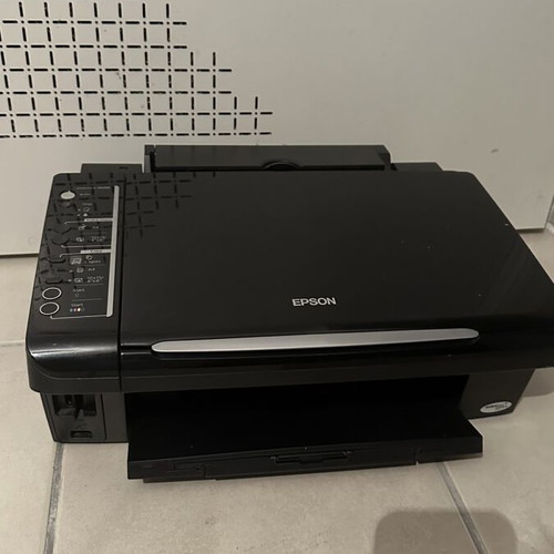 Epson Stylus multifunction printer used, 3-in-1 A4 device