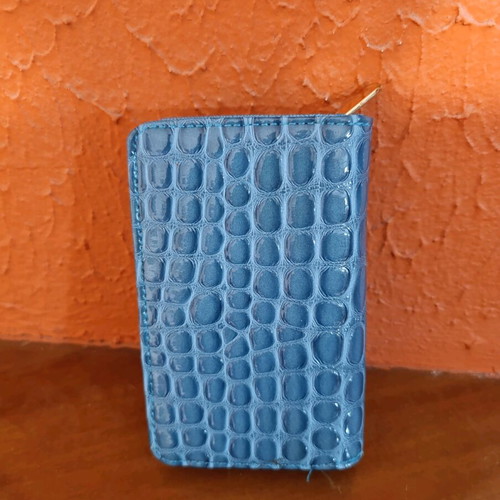 Women's trifold wallet new turquoise