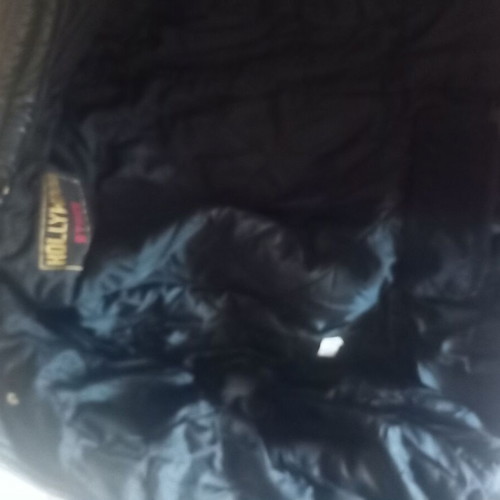 Leather motorcycle jacket XL black like new