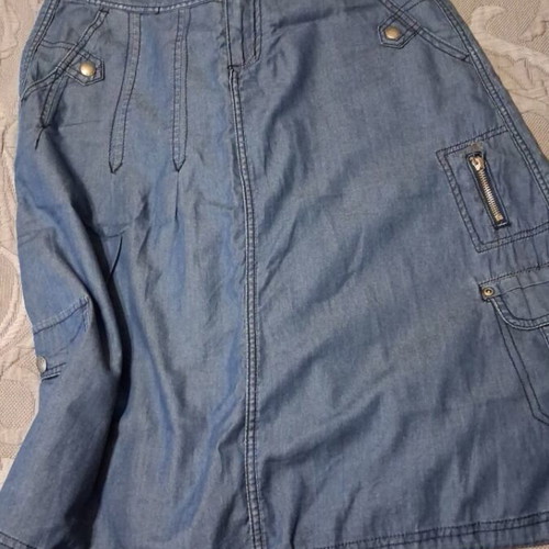 Blue skirt size M 38 10 like new