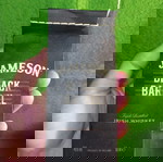 Promo Jameson Black Barrel Μπουκάλι Ουίσκι Μινιατούρα 50ml Σφραγισμένο promotion item με πραγματικό Ουίσκι Irish Whiskey Bottle  στην αρχική χάρτινη συσκευασία Κυκλοφορίας 2018 Συλλεκτικό Collection