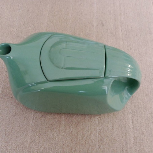 Vintage Westinghouse water and coffee container used, olive color