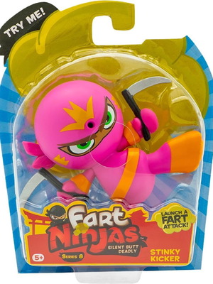 Fart Ninjas φιγούρα καινούργια με αισθητήρα κίνησης και ηχητικά εφέ