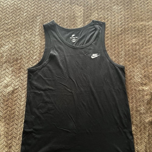 Nike sleeveless shirt new, black, size L